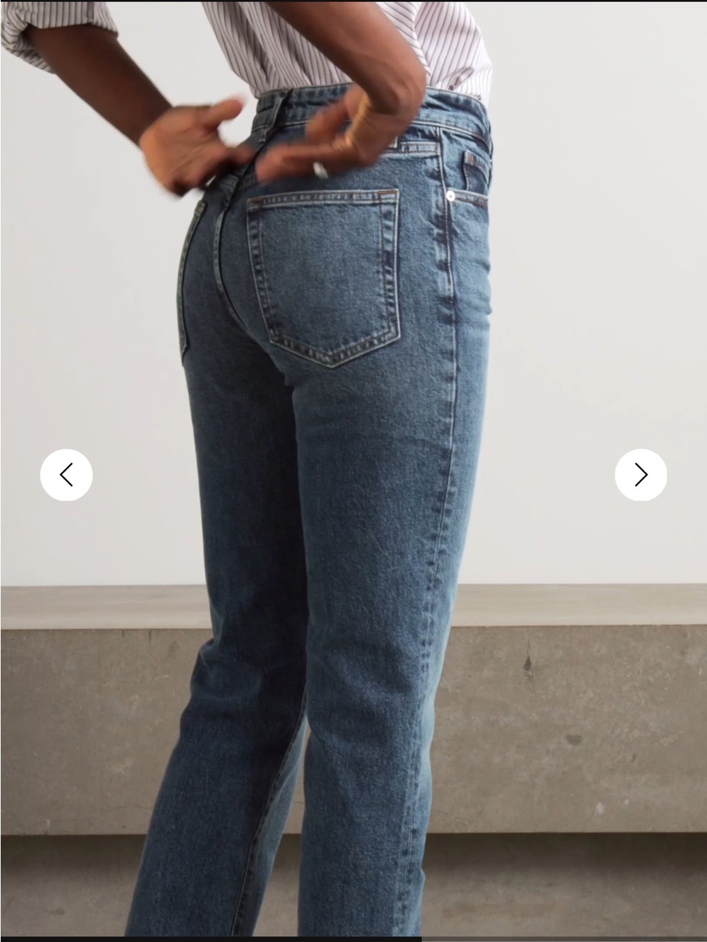 Frame Ruler Straight Leg Jeans - Picture 5 of 9